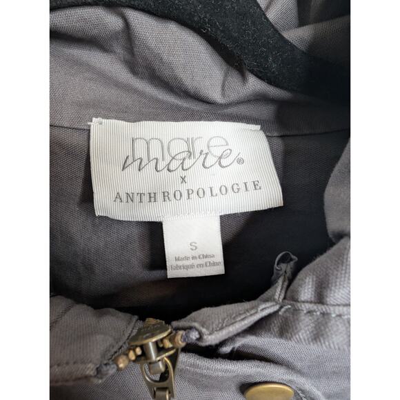 Mare Mare X Anthropologie Dolman Sleeve Belted Utility Canvas Jacket Size Small - Picture 3 of 10